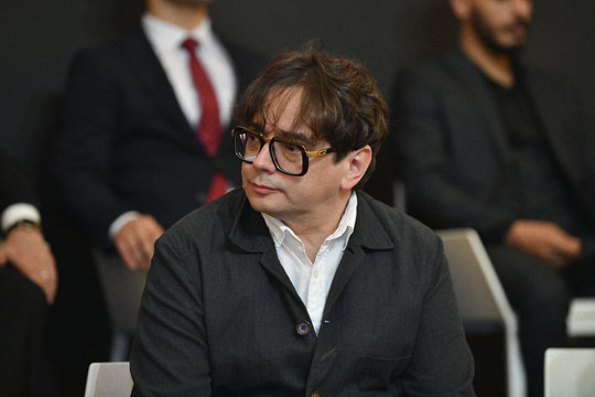 Max Smetana at the press conference